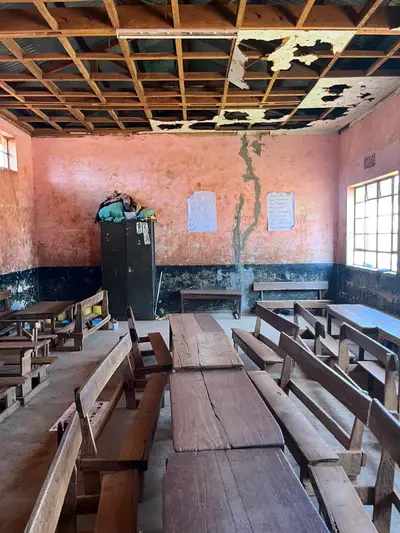 Deteriorated Classroom