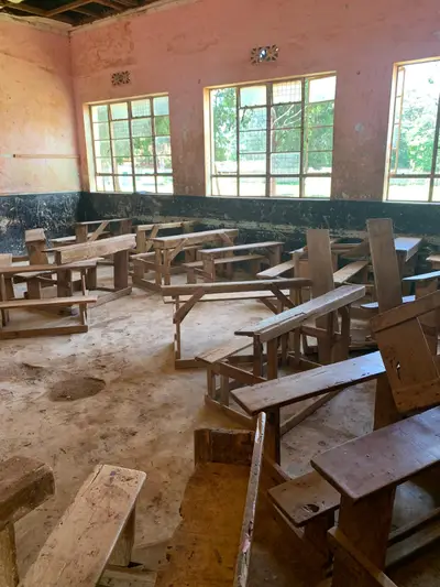 Deteriorated Classroom
