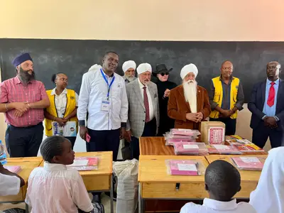 An opening ceremony to celebrate the restoration of the school.